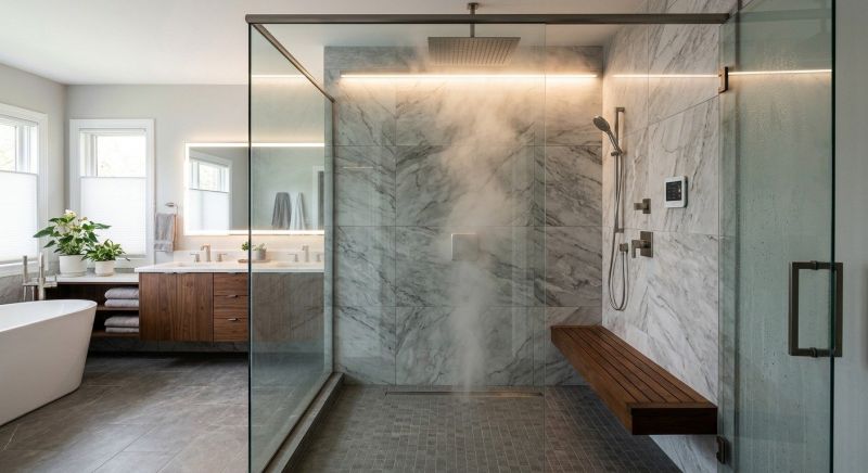 Granite Shower Installation in Clearwater, FL