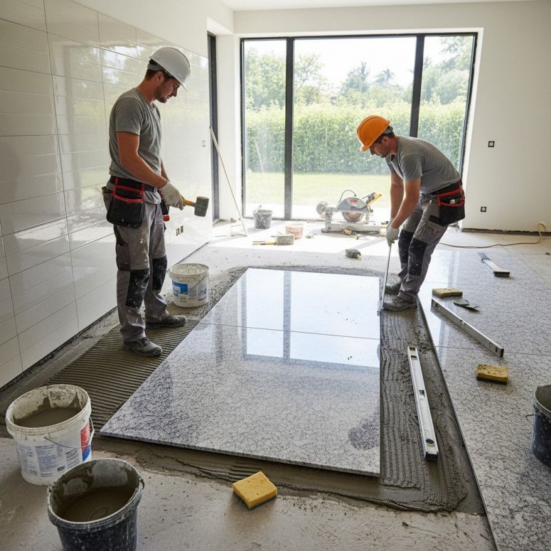 Granite Tile Installation in Wilmington, NC