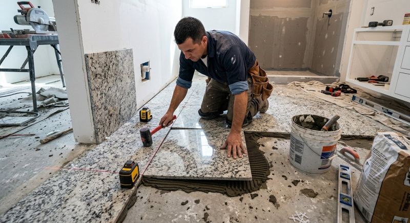 Granite Tiling in Olathe, KS