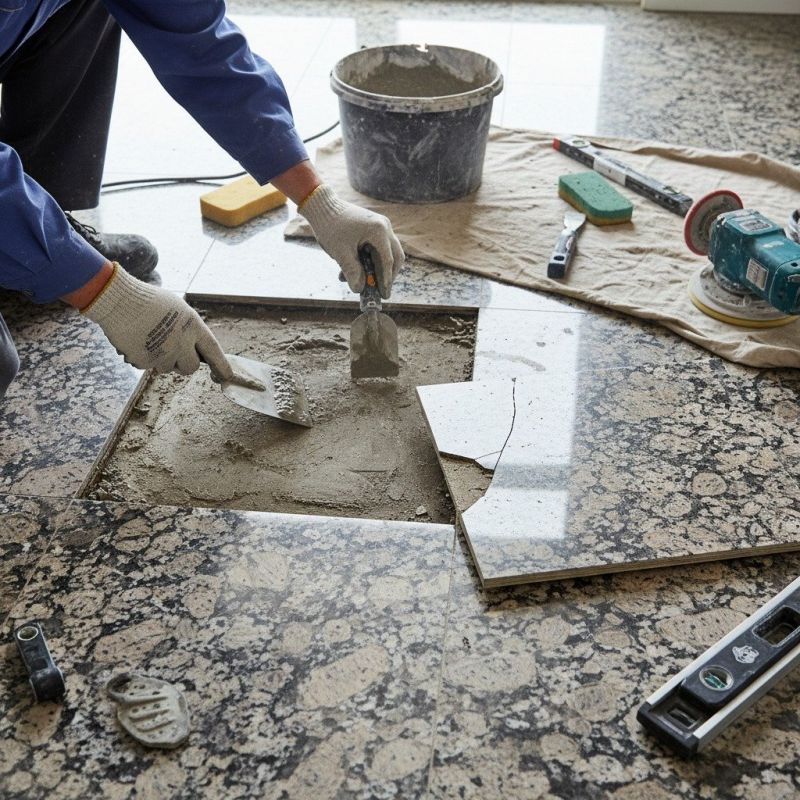 Marble Tile Repair in Overland Park, KS