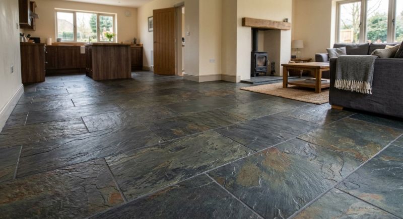 Slate Floor Installation in Kansas City, KS