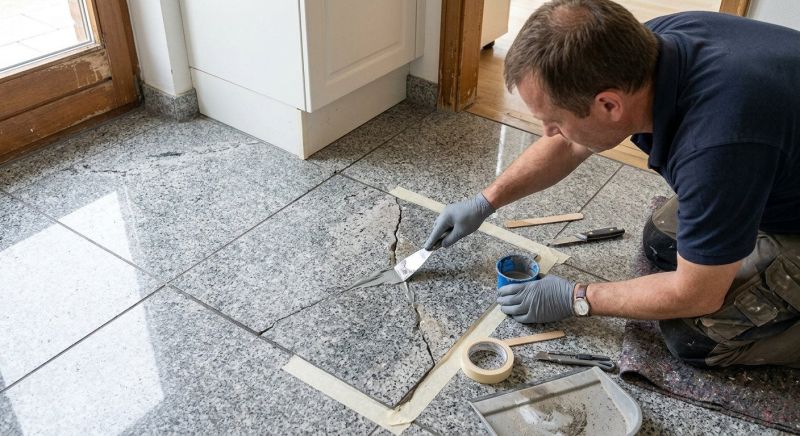 Terrazzo Tile Repair in Alpharetta, GA