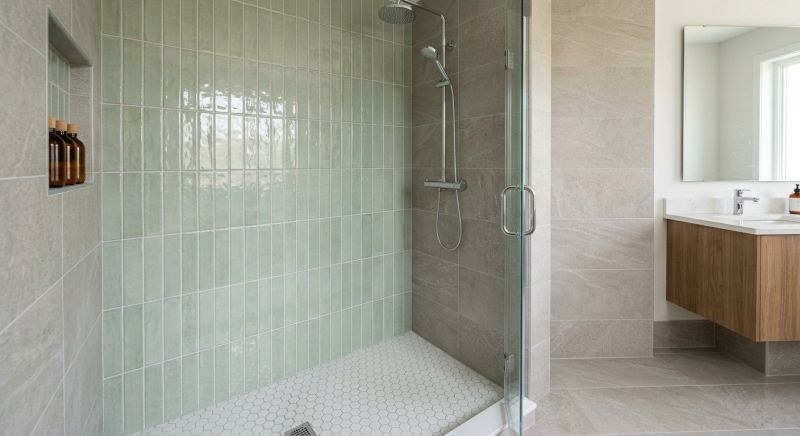 Tile Shower Floor Installation in Littleton, CO